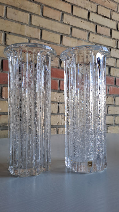2er Set Hadeland Norway Atlantic Vase von Willy Johansson