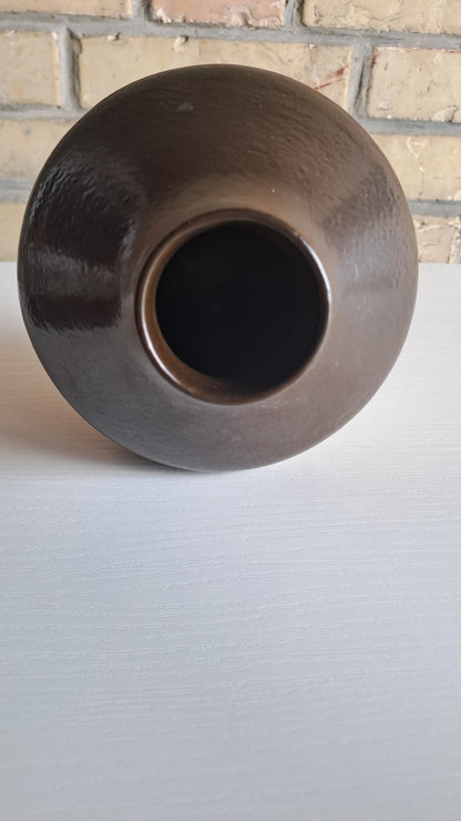 VEB Haldensleben Mid-Century Keramikvase 60er DDR