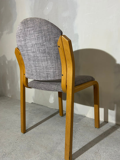 4er Set Polsterstühle Esszimmerstühle Büro Vintage Sessel
