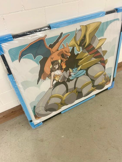 Pokémon Leinwandbild neu original verpackt