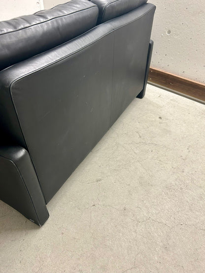 De Sede DS-70 Ledersofa 2er Sofa schwarz guter Zustand
