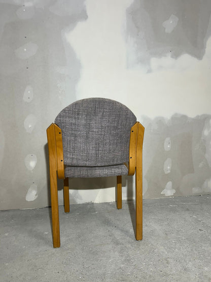 4er Set Polsterstühle Esszimmerstühle Büro Vintage Sessel