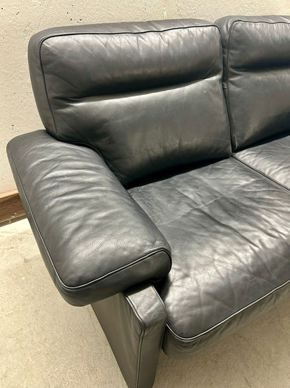 De Sede DS-70 Ledersofa 2er Sofa schwarz guter Zustand