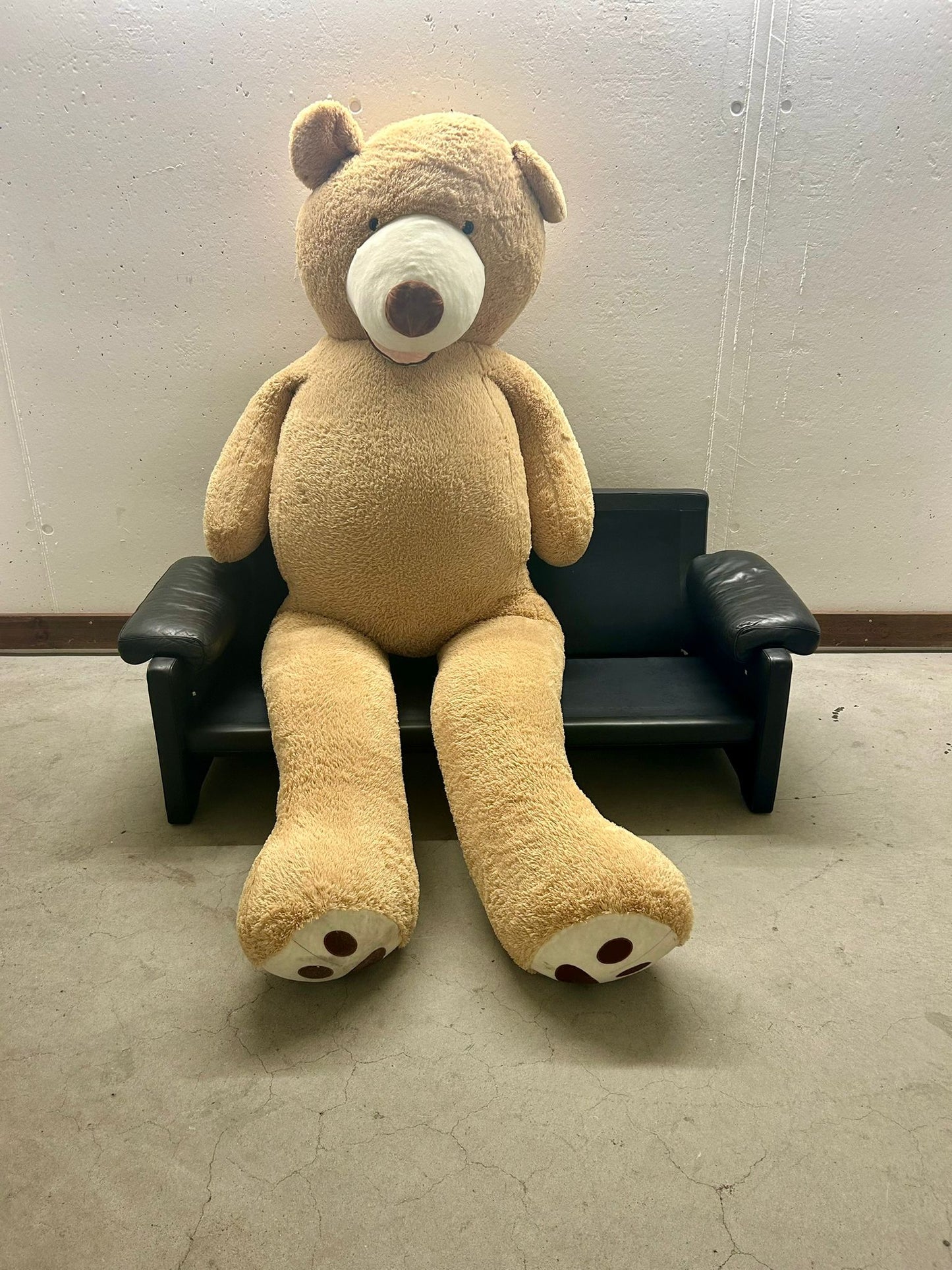 XXL Teddybär Kuscheltier Plüsch sehr gross 330cm Deko