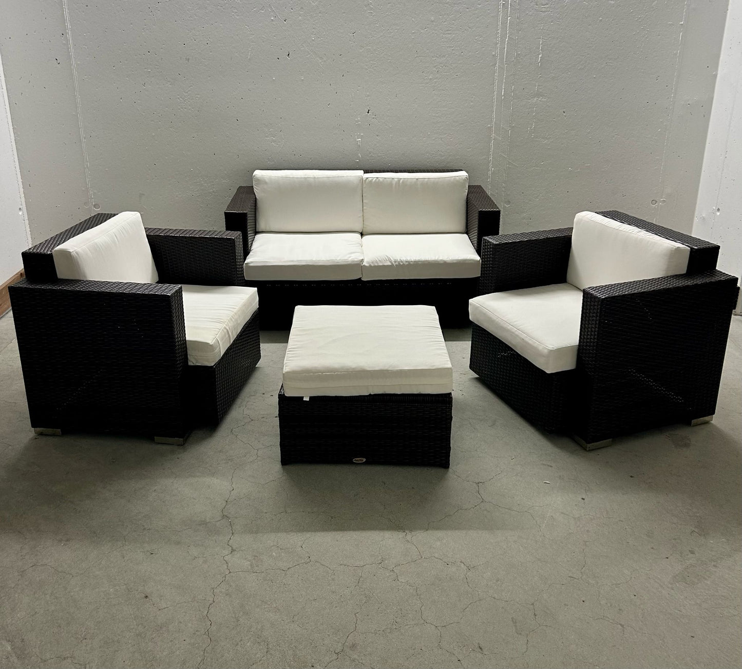 Bayline Exklusive Gartenlounge Set, Top Zustand Rattan Lounge