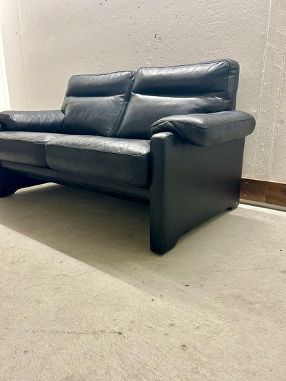 De Sede DS-70 Ledersofa 2er Sofa schwarz guter Zustand