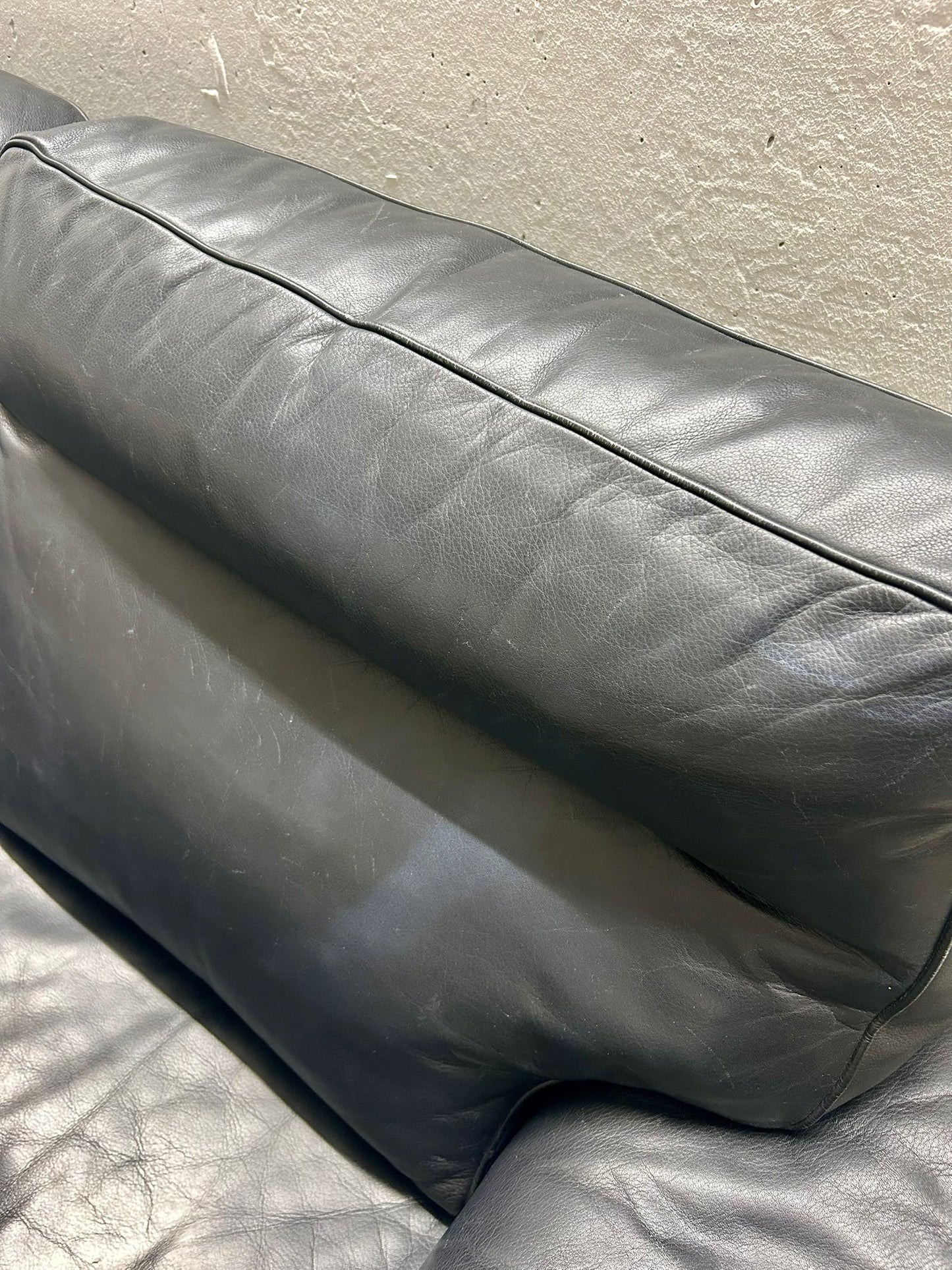 De Sede DS-70 Ledersofa 2er Sofa schwarz guter Zustand
