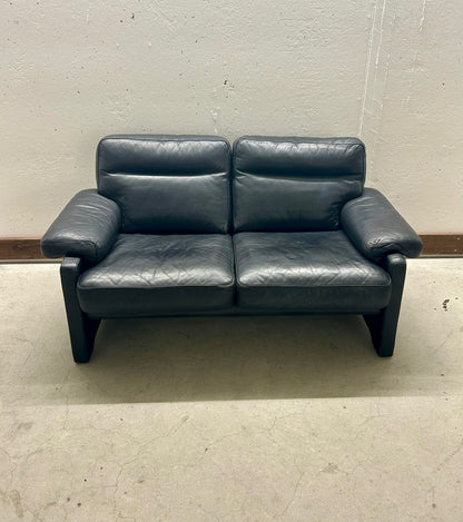 De Sede DS-70 Ledersofa 2er Sofa schwarz guter Zustand