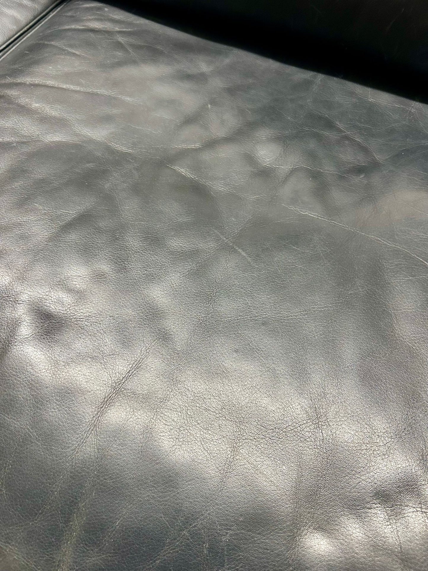 De Sede DS-70 Ledersofa 2er Sofa schwarz guter Zustand