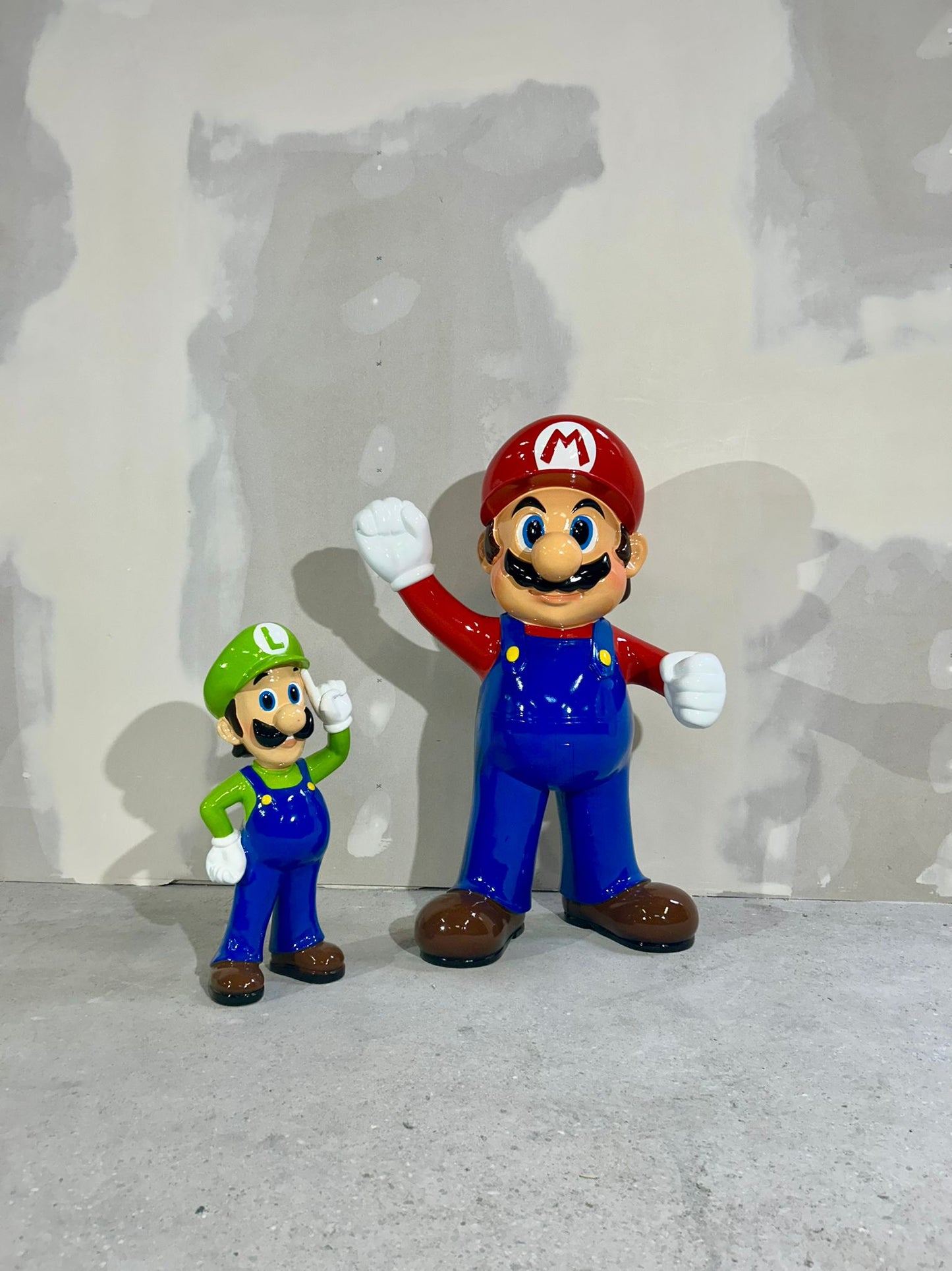 Mario & Luigi Figuren Set - Super Mario Bros Nintendo Deko
