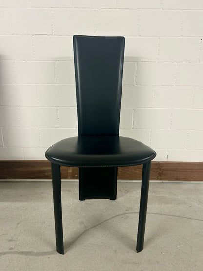 4 Design Stühle Leder Frag Psyra Handgefertigt Italien