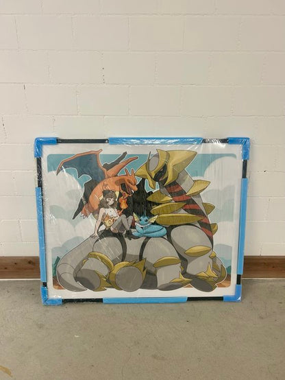 Pokémon Leinwandbild neu original verpackt