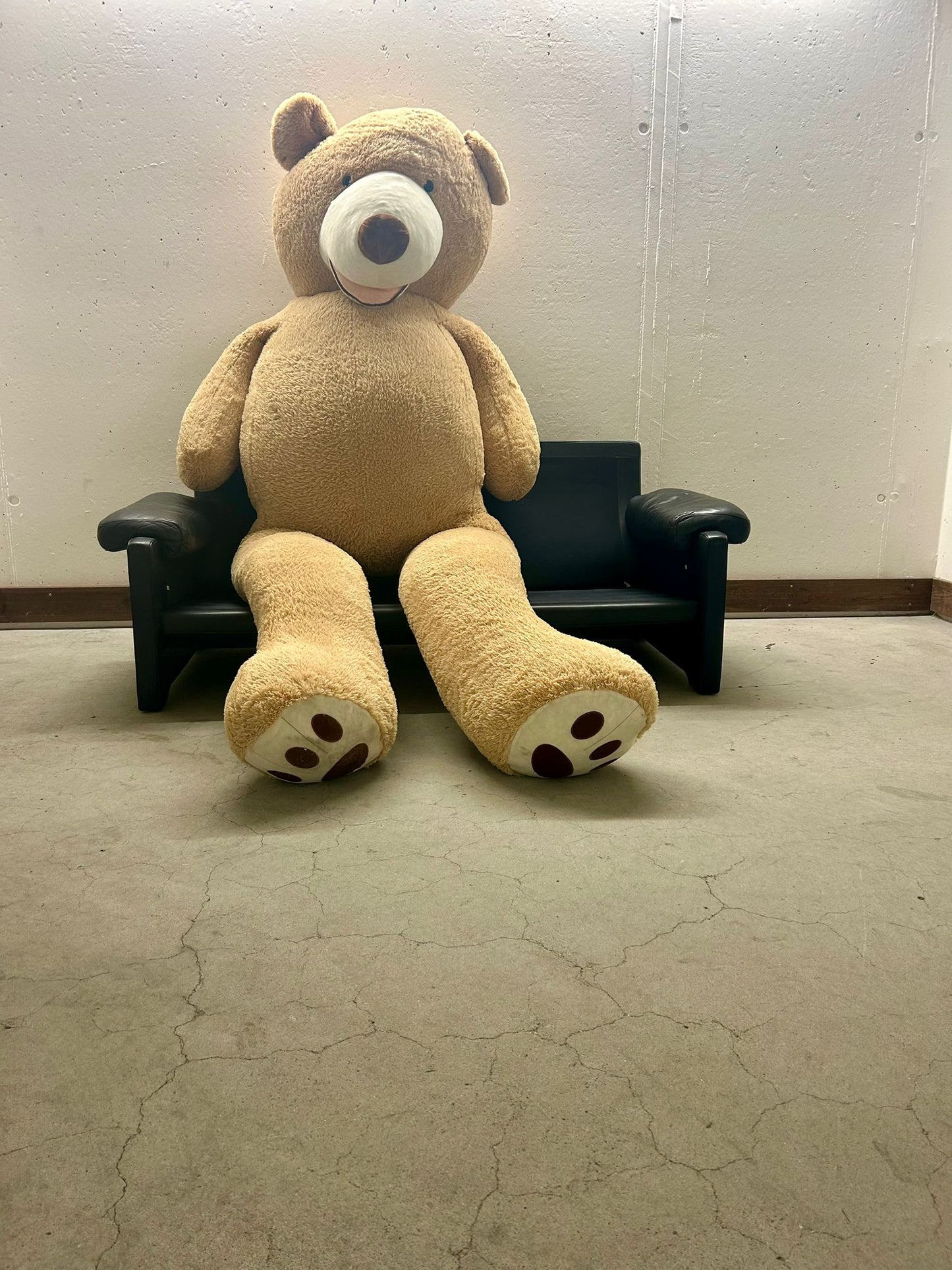 XXL Teddybär Kuscheltier Plüsch sehr gross 330cm Deko