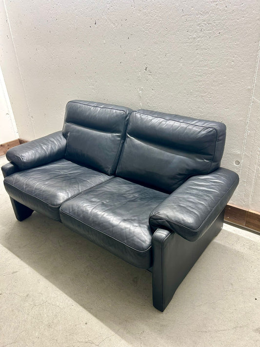 De Sede DS-70 Ledersofa 2er Sofa schwarz guter Zustand