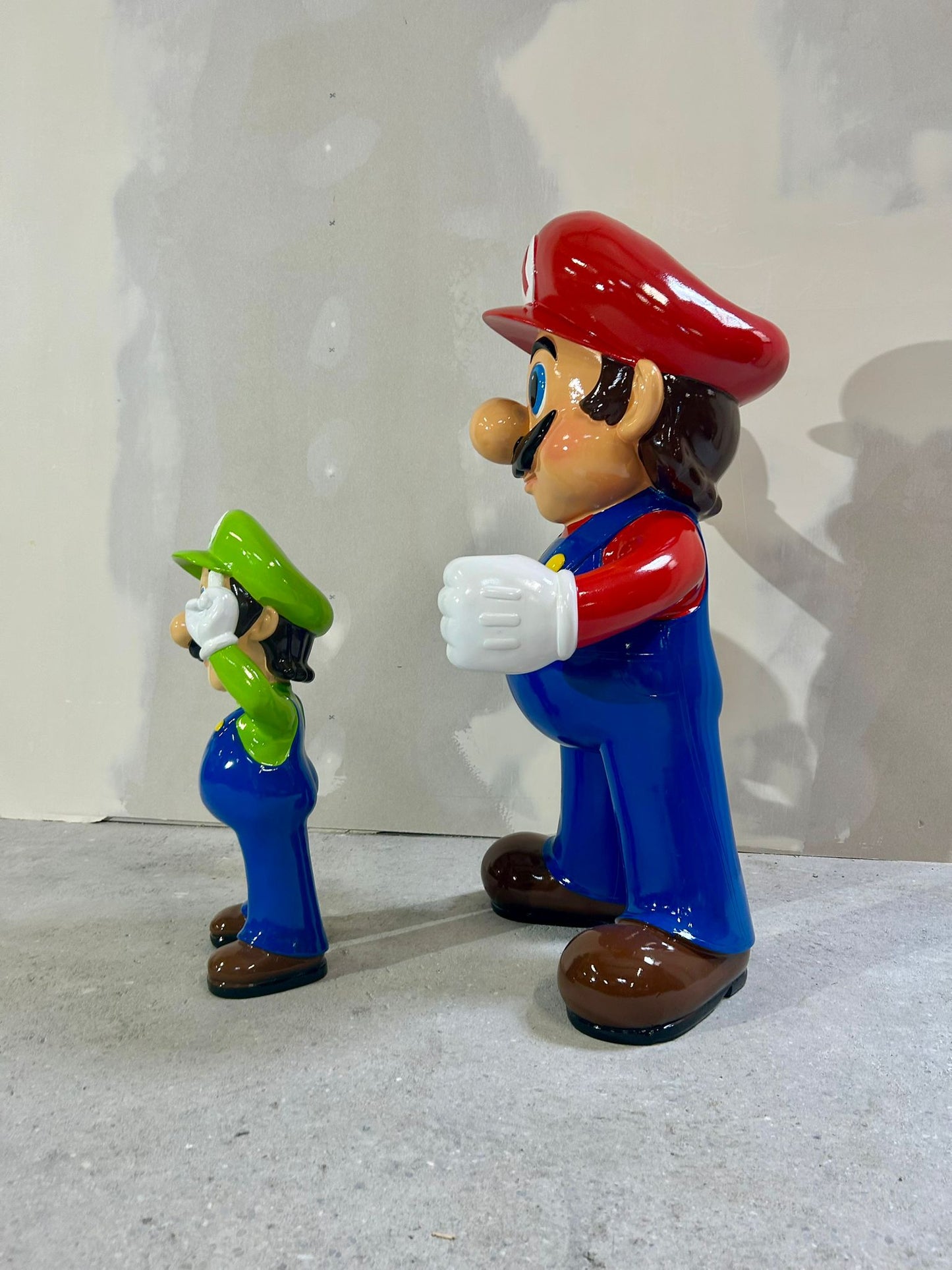 Mario & Luigi Figuren Set - Super Mario Bros Nintendo Deko