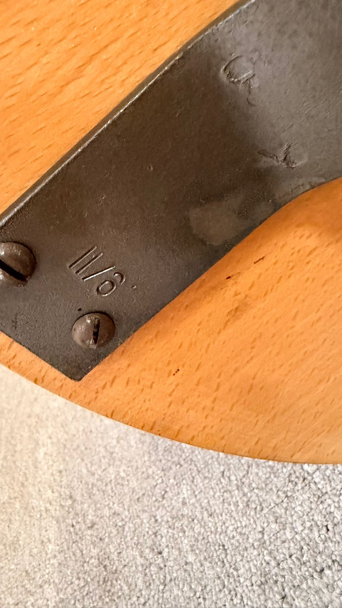 Vintage Bürostuhl aus Holz auf Rollen Giroflex, Schweiz 1961