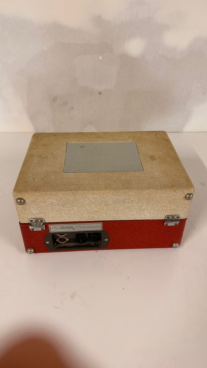 Vintage retro Kofferplattenspieler Dual Party im Koffer 60`s