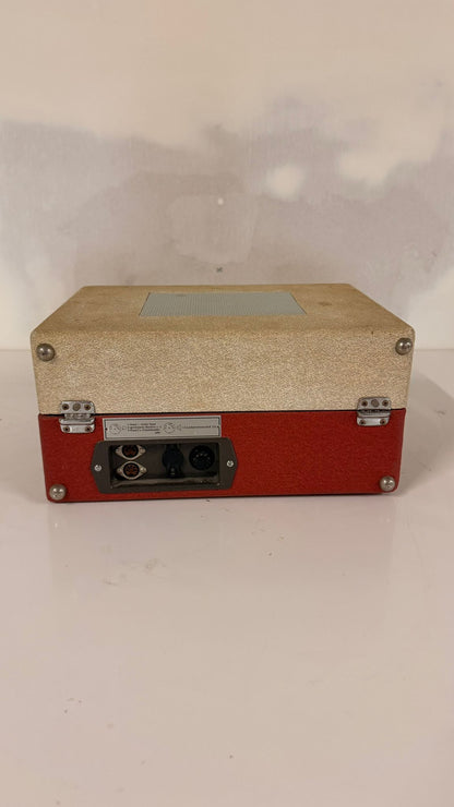 Vintage retro Kofferplattenspieler Dual Party im Koffer 60`s