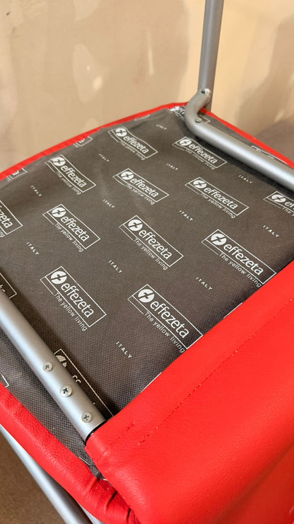 6er Set Effezeta Italia Design Freischwinger Stühle