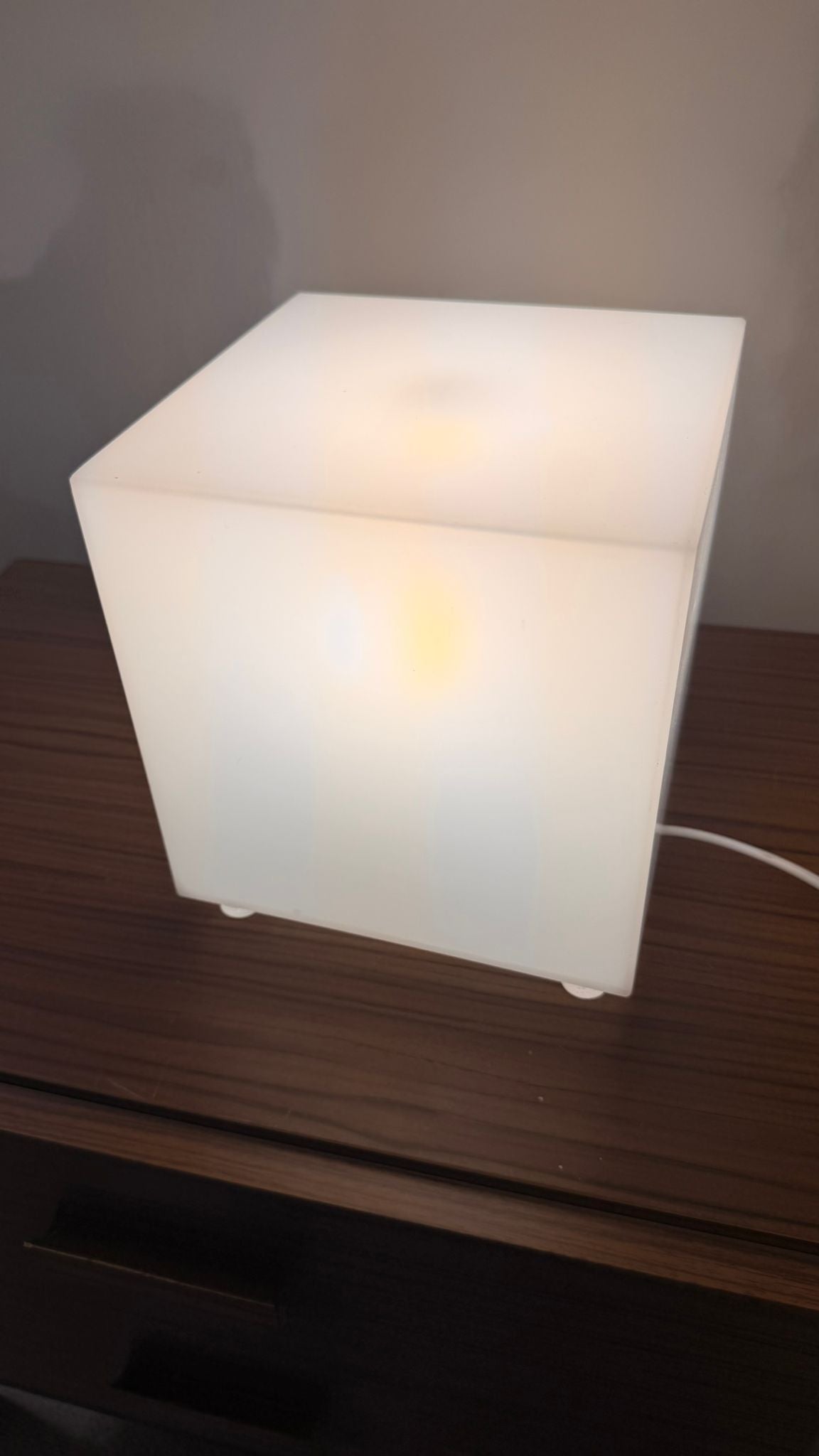Design Cube Würfel Lampe Tischleuchte mit 3 Lichtstufen