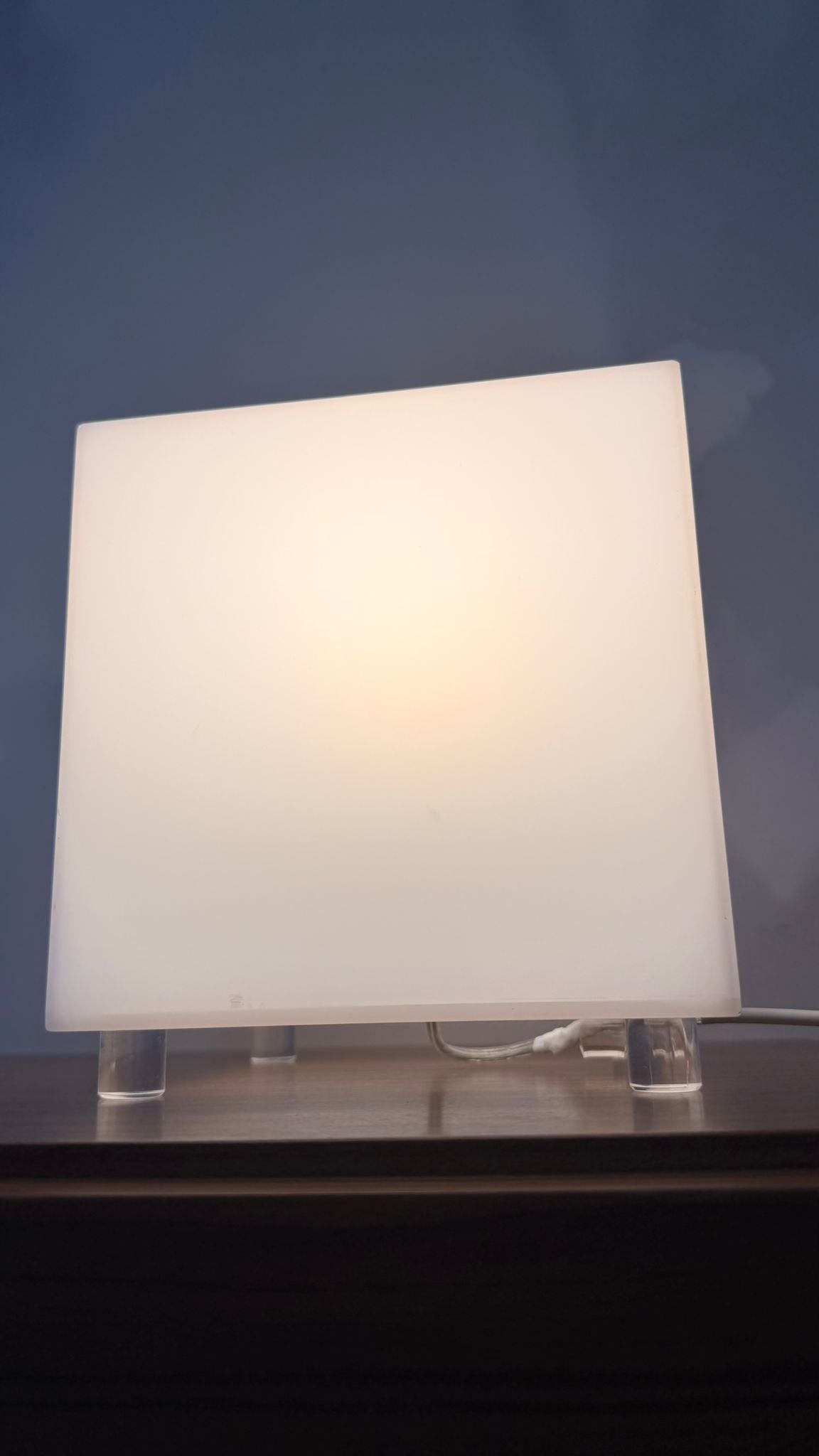 Design Cube Würfel Lampe Tischleuchte mit 3 Lichtstufen