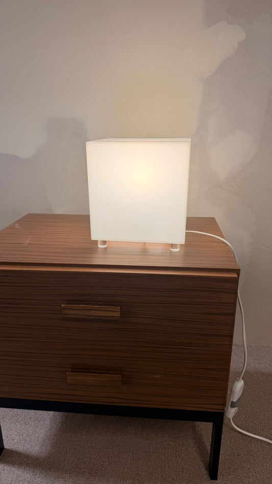 Design Cube Würfel Lampe Tischleuchte mit 3 Lichtstufen
