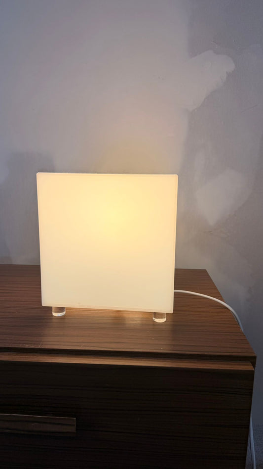 Design Cube Würfel Lampe Tischleuchte mit 3 Lichtstufen