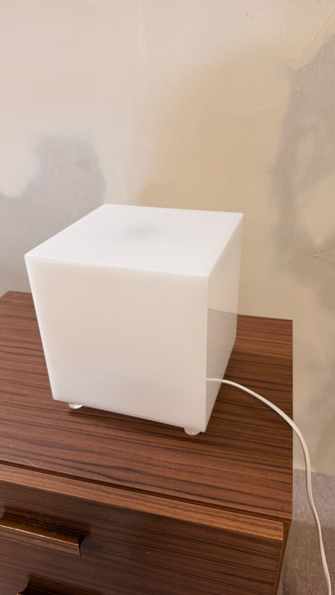 Design Cube Würfel Lampe Tischleuchte mit 3 Lichtstufen