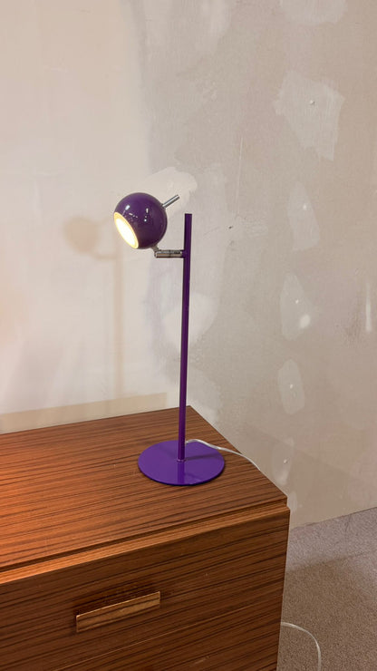 Vintage Schreibtischlampe Space Age Design Augapfel