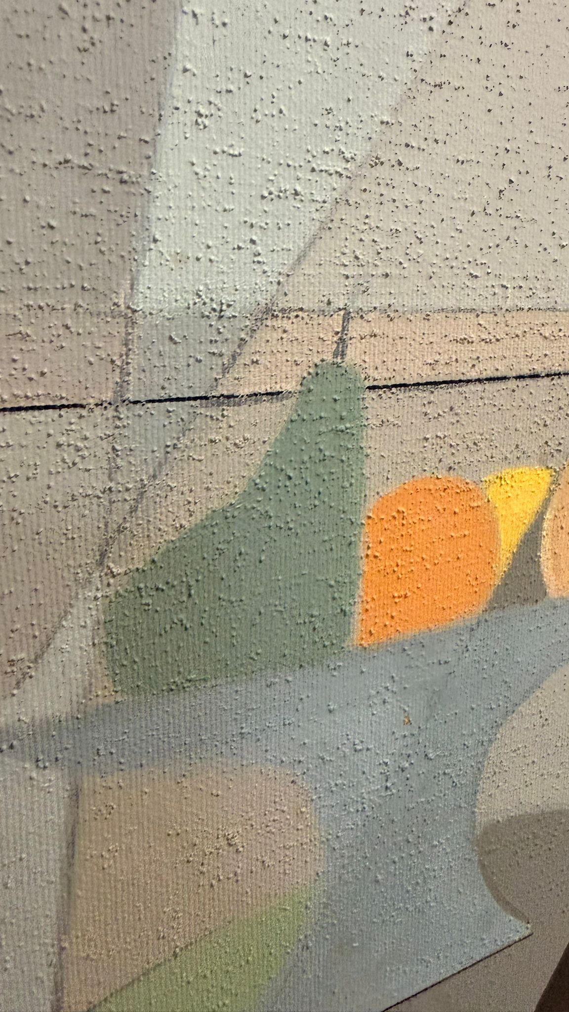 Kunstwerk Bild Offene Türe Dispersion,1980 Robert Raths