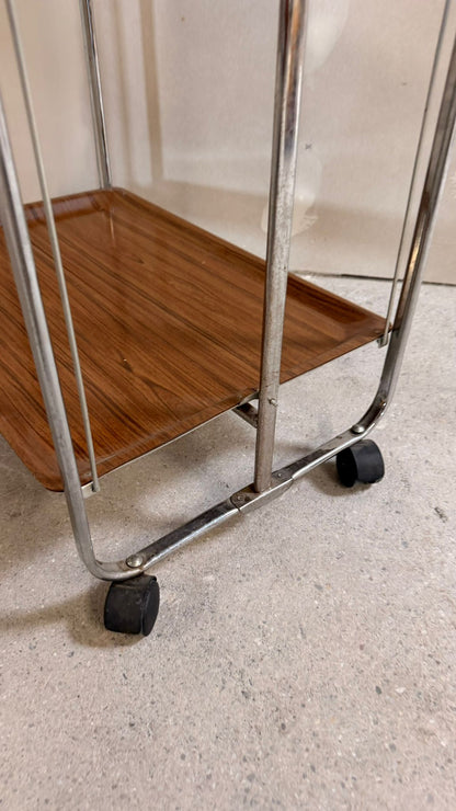 Mid Century klappbarer Servierwagen/ Barwargen aus den 60`s