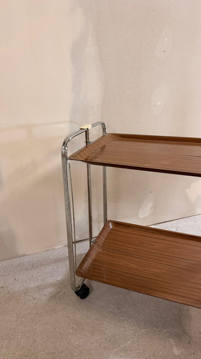 Mid Century klappbarer Servierwagen/ Barwargen aus den 60`s