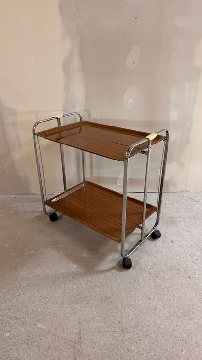 Mid Century klappbarer Servierwagen/ Barwargen aus den 60`s
