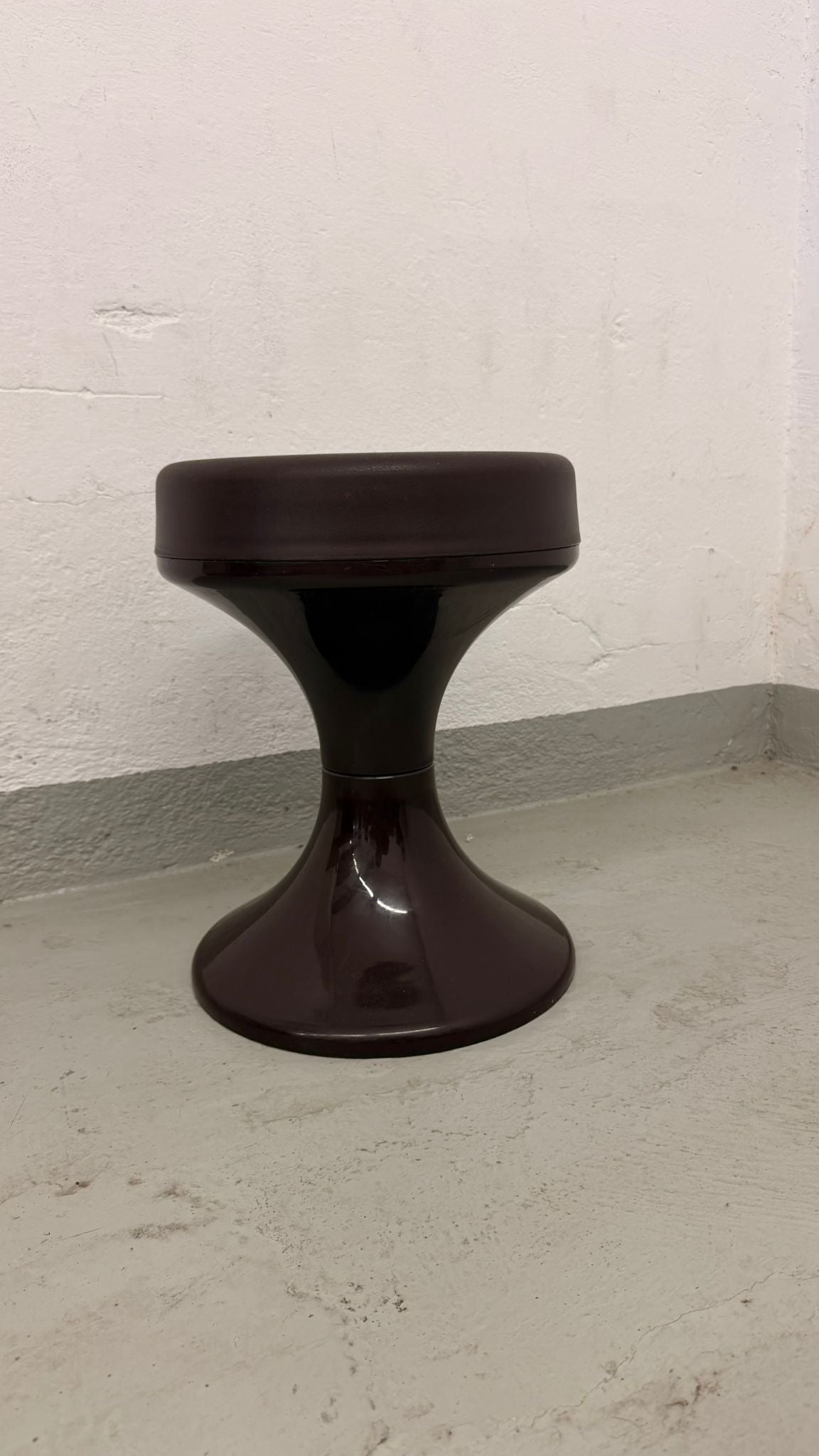 70er Jahre Tabouret Space Age Hocker, Tulip Hocker