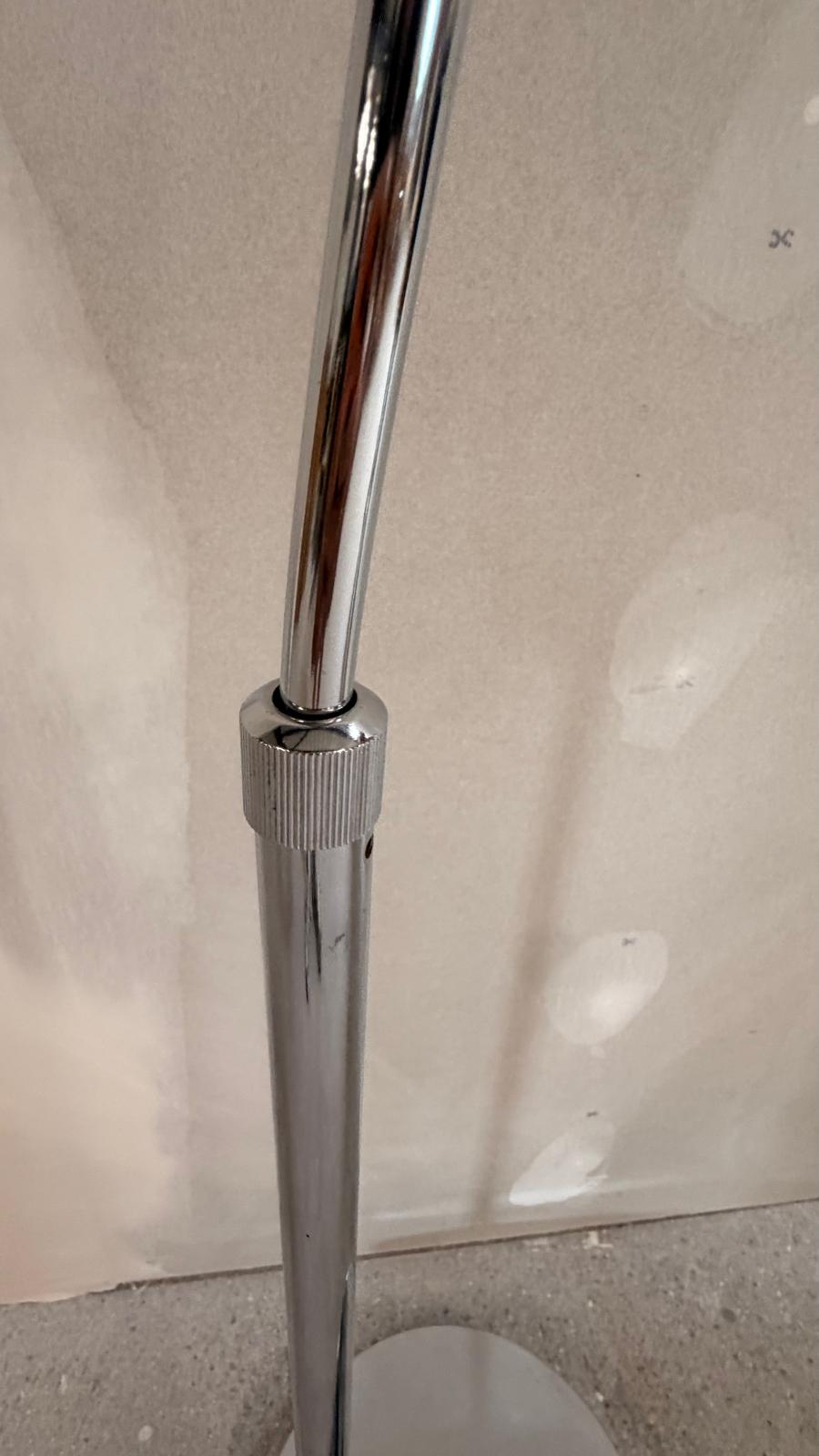 Design Bogenlampe in Chrom 1-flammig