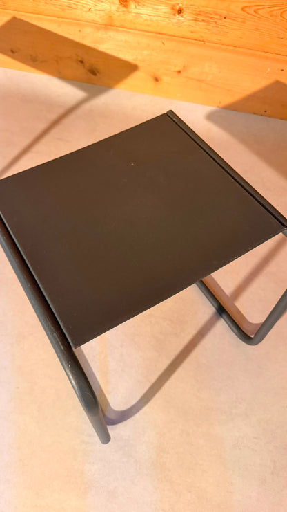 Club Beistelltisch Mattschwarz von FIAM Freischwinger Design