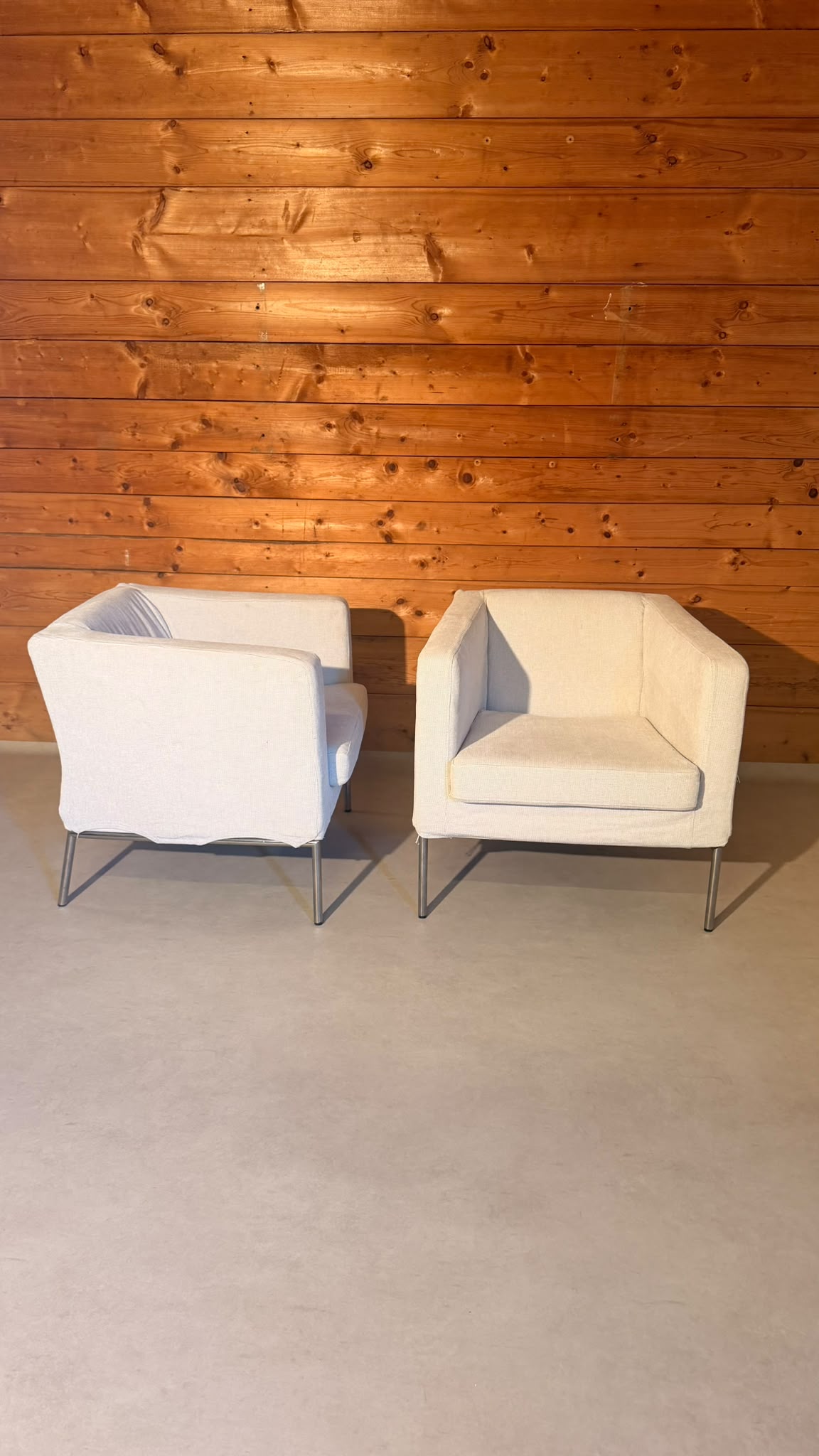 IKEA KLAPPSTA Clubsessel Lounge Sessel Stoff