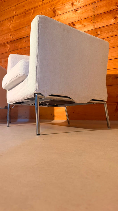 IKEA KLAPPSTA Clubsessel Lounge Sessel Stoff