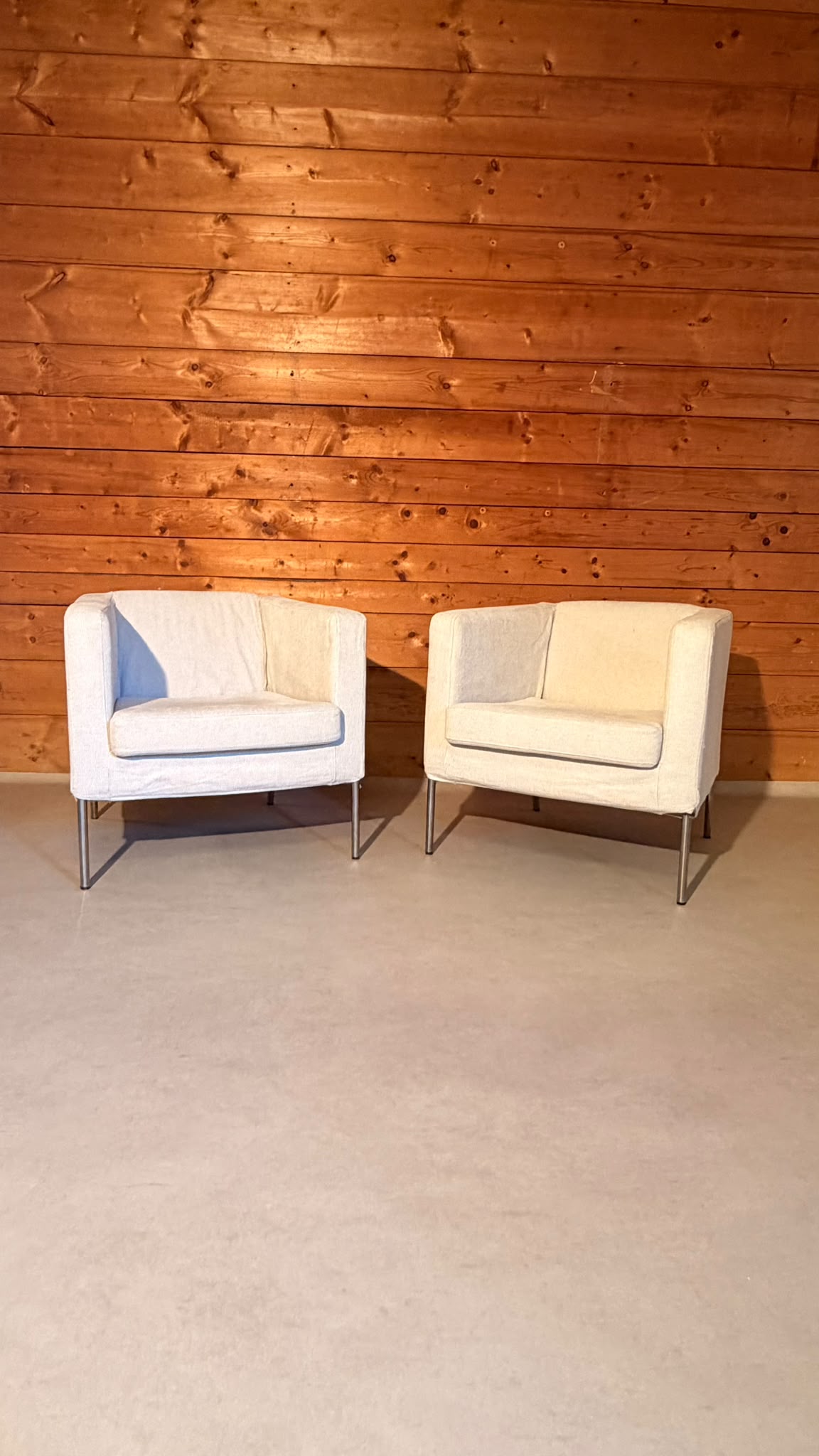 IKEA KLAPPSTA Clubsessel Lounge Sessel Stoff