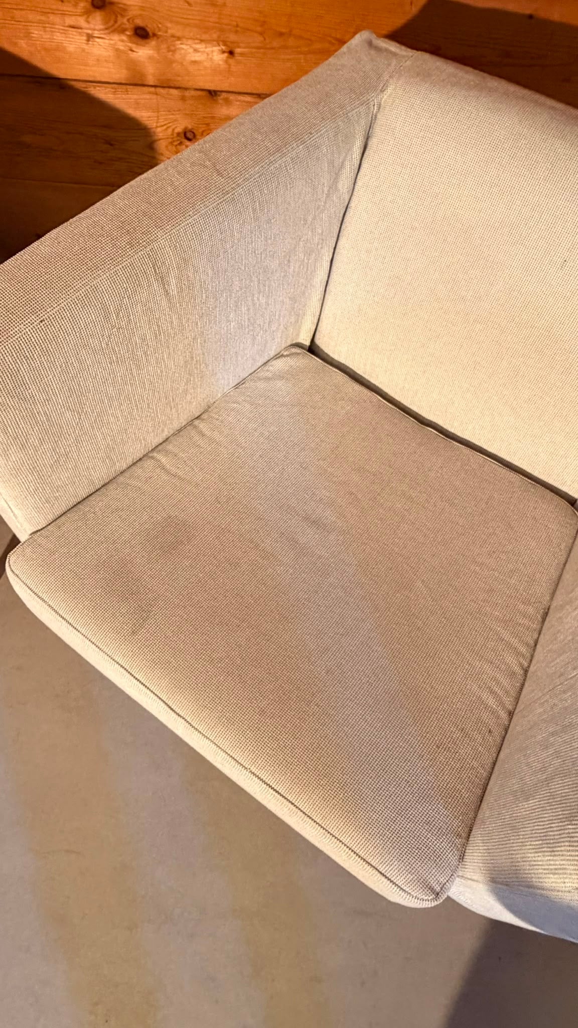 IKEA KLAPPSTA Clubsessel Lounge Sessel Stoff