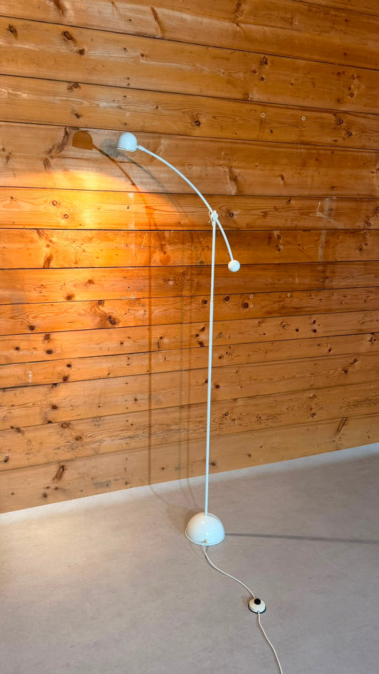 Schweizer Vintage Schwingarm Stehleuchte mit Gegengewicht