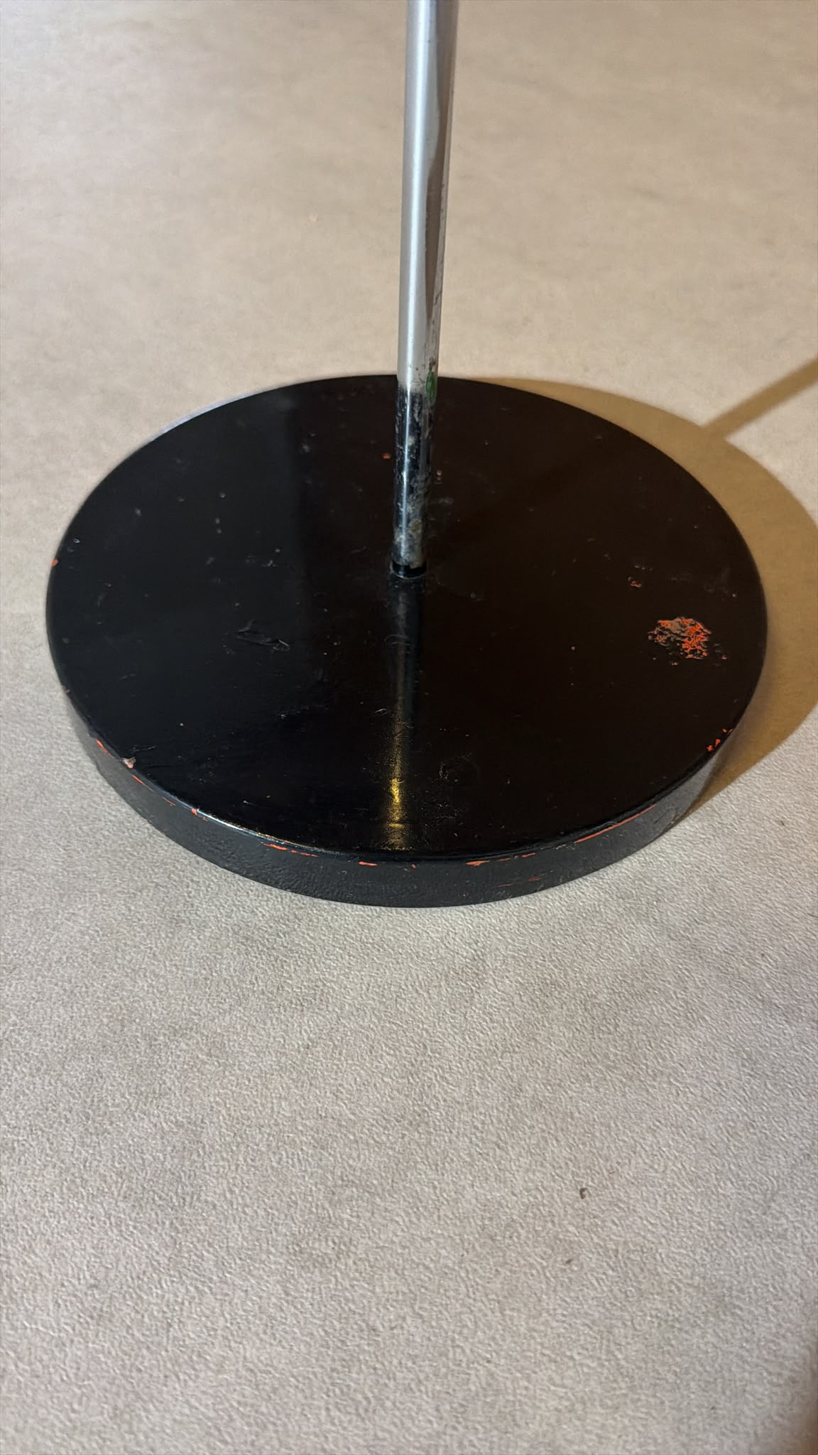 Vintage Spot Stehlampe Chrom verstellbar 70er Design