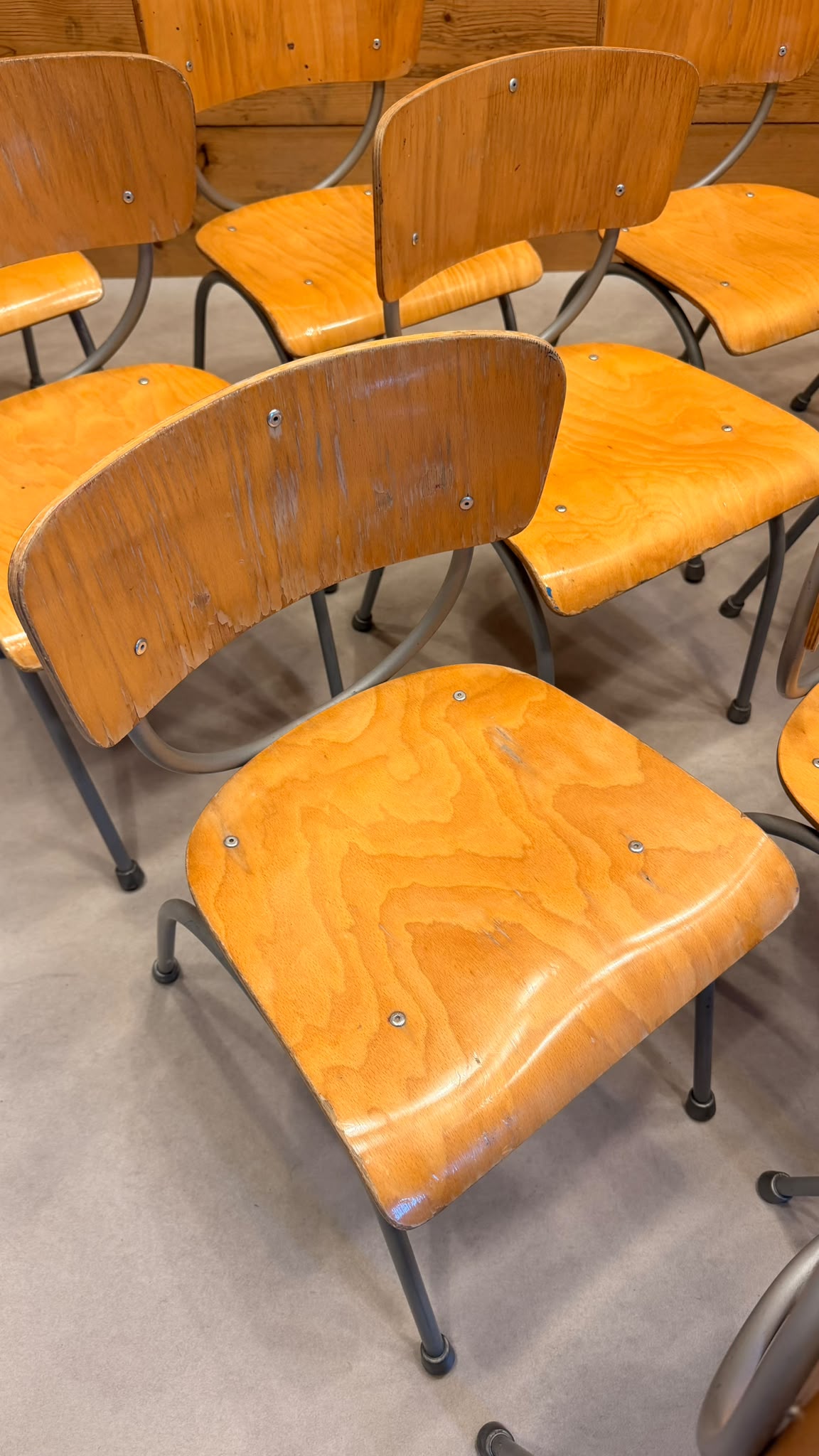 Vintage Kinderstühle Kindergartenstühle 60er Jahre