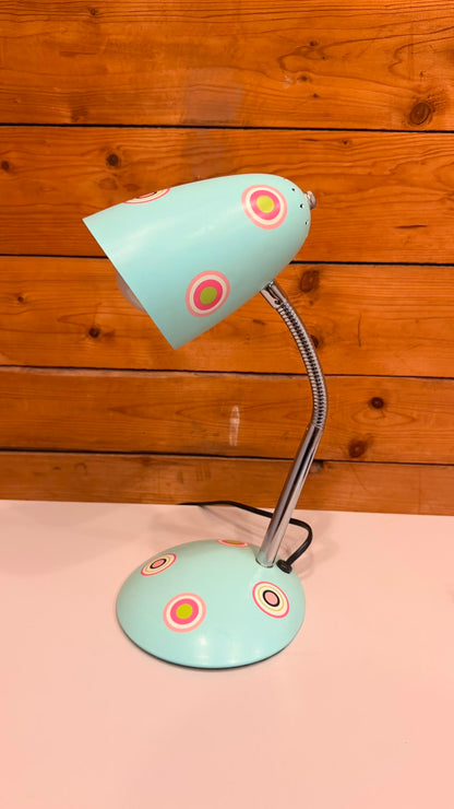 KARE Design Retro Tischlampe Türkis Pop Art im Pylones-Stil