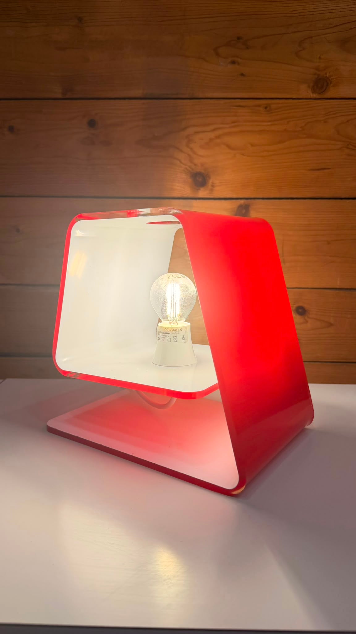 Tischlampe Carina von Marco Baxadonne für Calligaris Luce