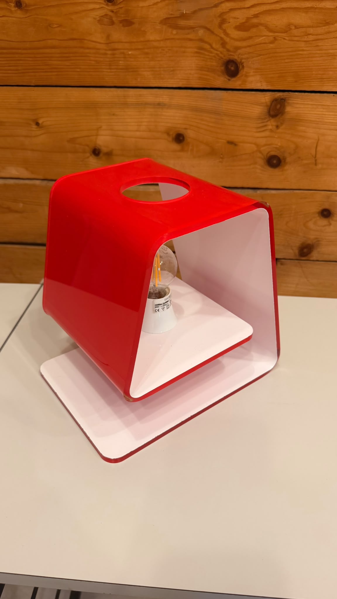 Tischlampe Carina von Marco Baxadonne für Calligaris Luce