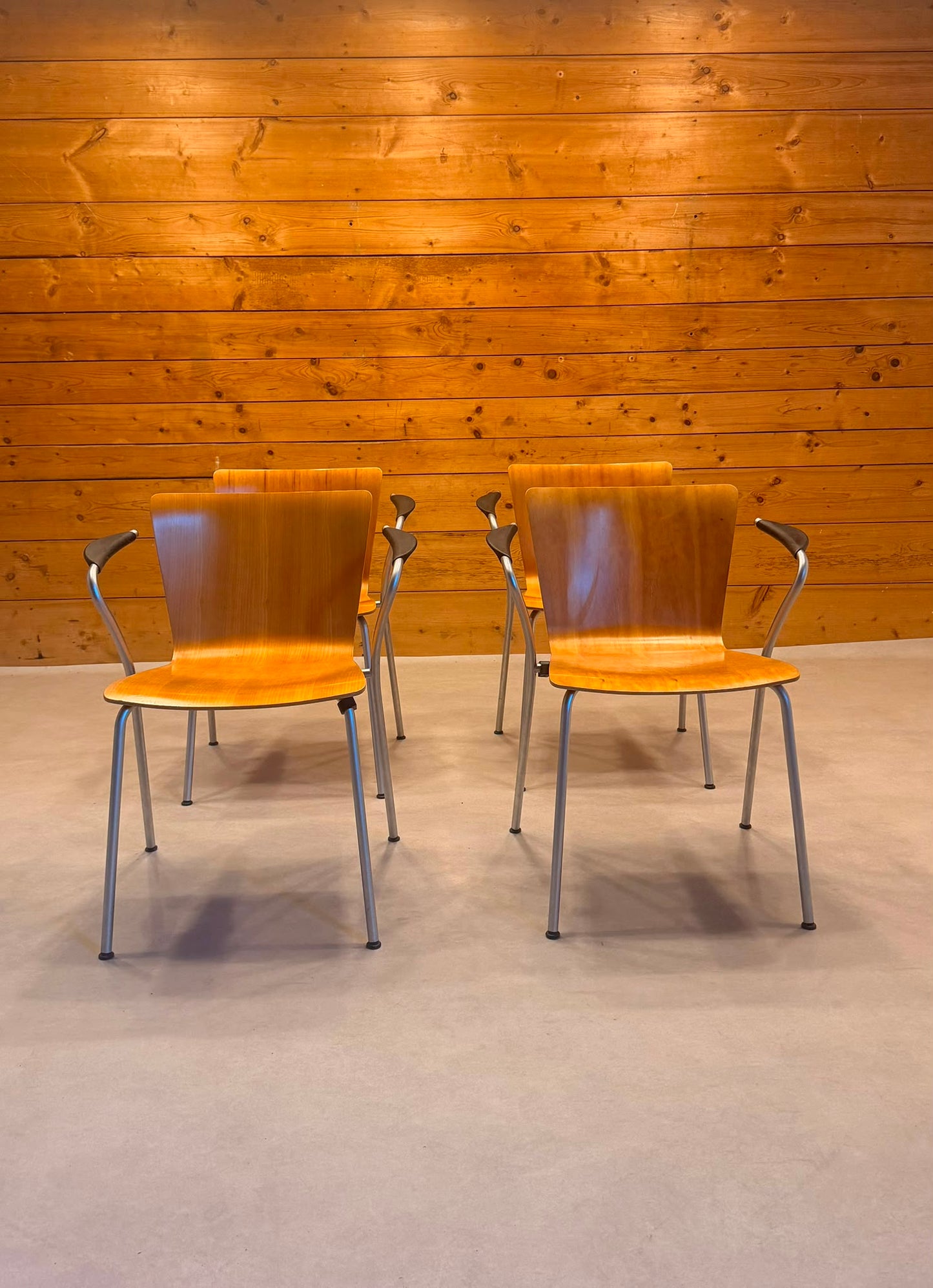 Vico Duo Armlehnstühle von Vico Magistretti für Fritz Hansen