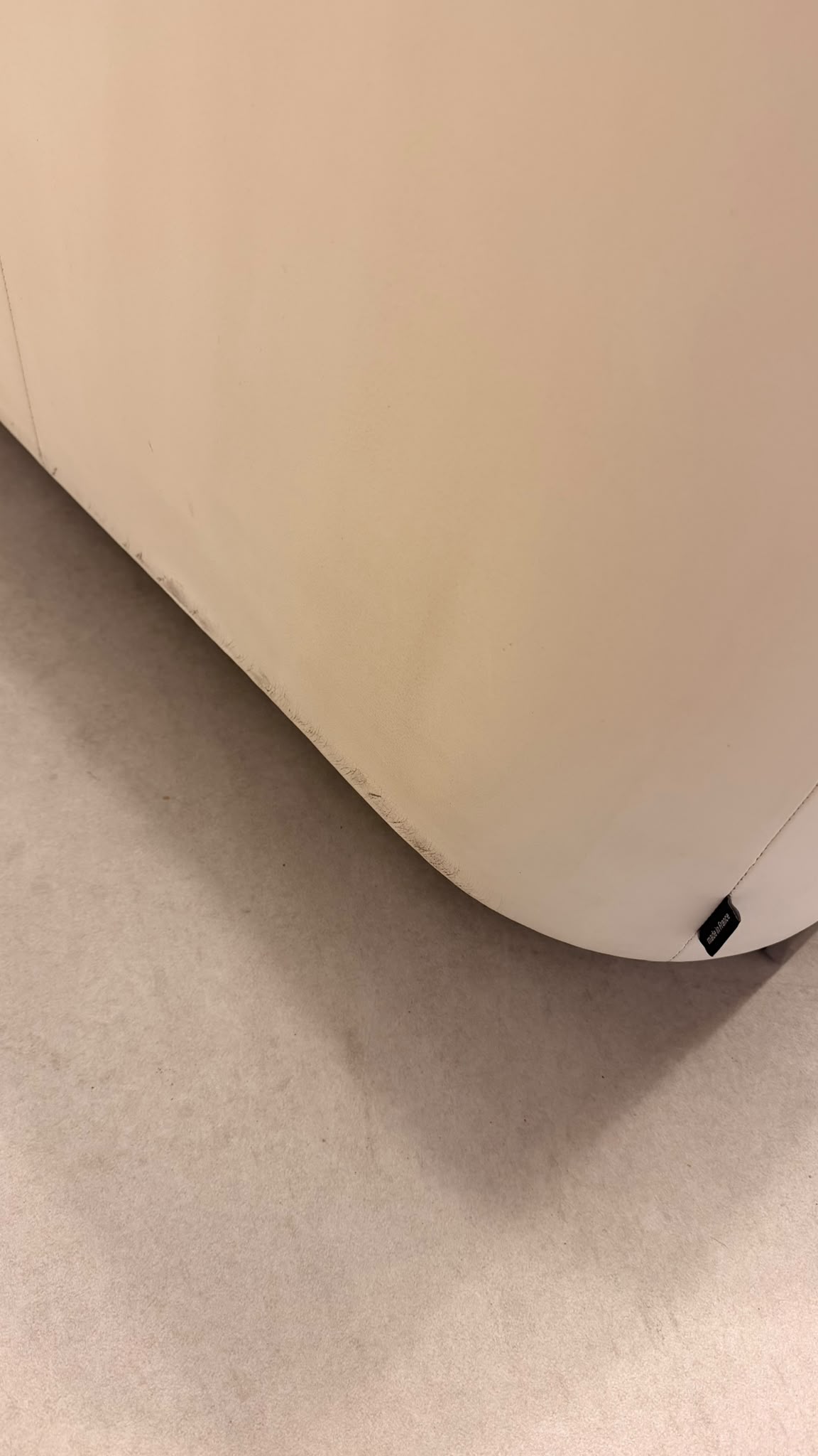 Ligne Roset Snowdonia Leder-Sessel designt von Eric Jourdan