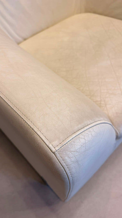Ligne Roset Snowdonia Leder-Sessel designt von Eric Jourdan