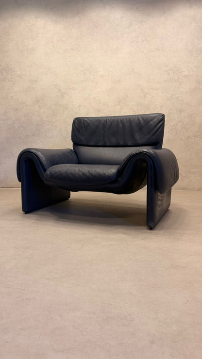 De Sede DS-2011 Sessel aus Leder Design Team 1983